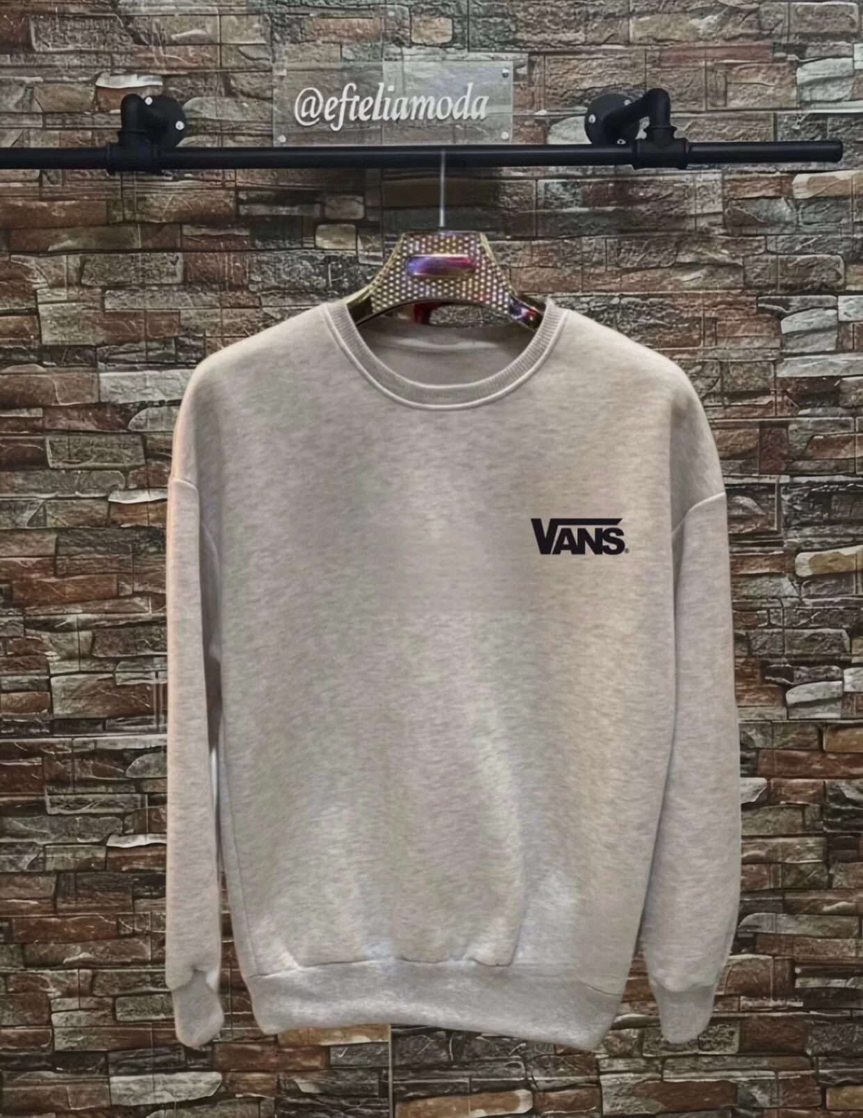 VANS GRİ SWEATSHİRT