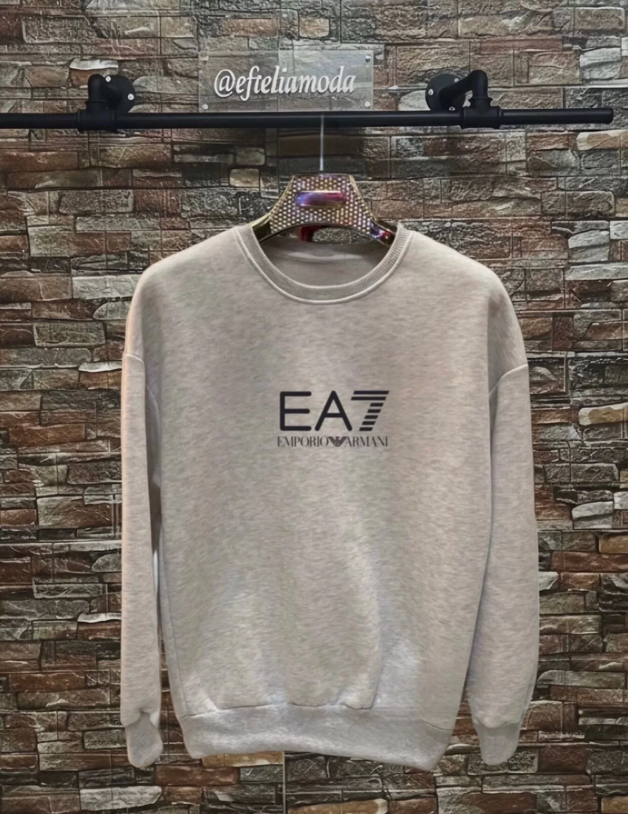 EA7 GRİ SWEATSHİRT 