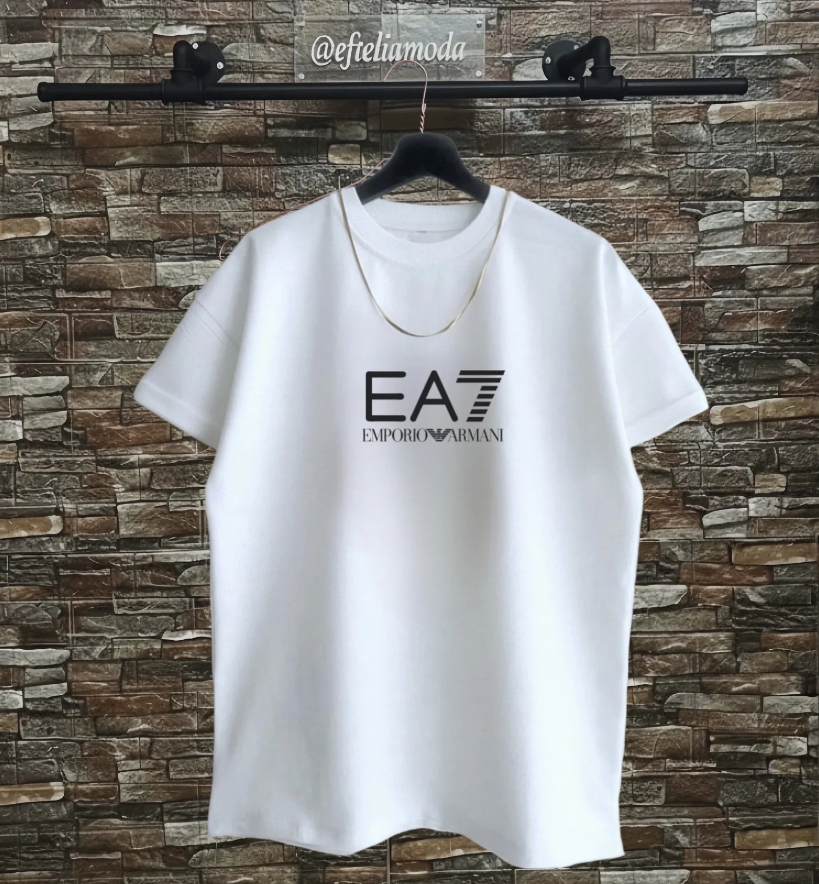 EA7 BEYAZ TSHİRT 