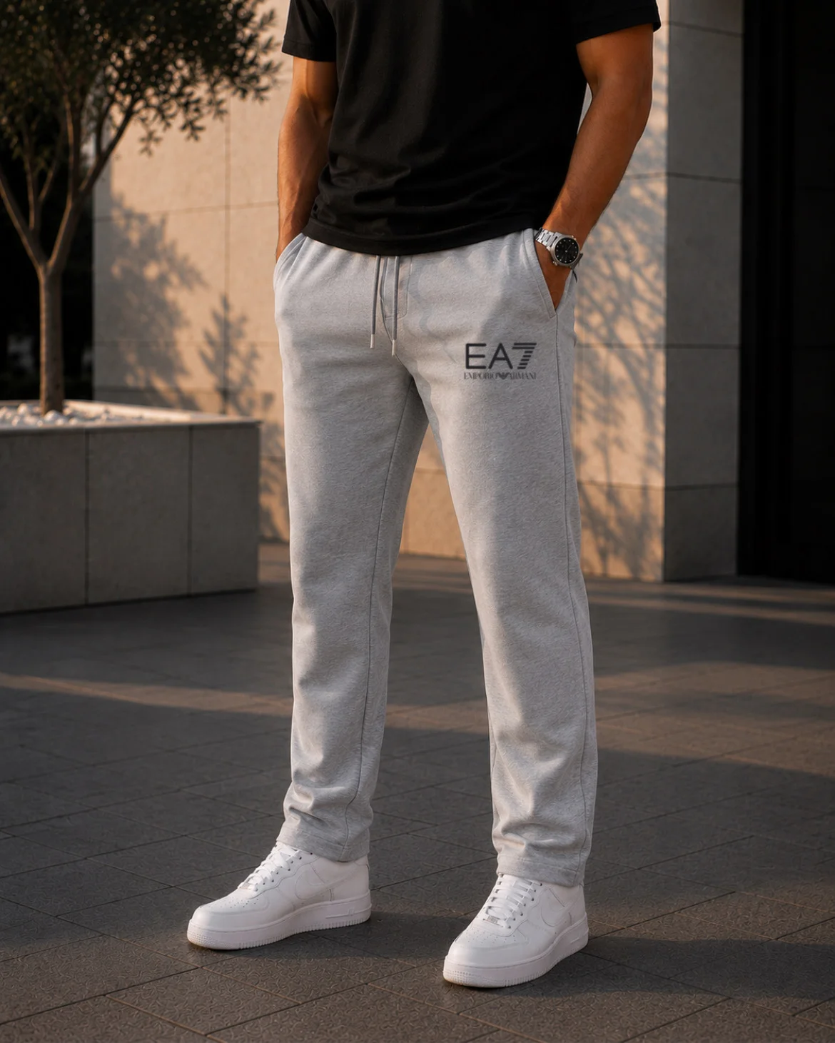 EA7 GRİ EŞOFMAN 