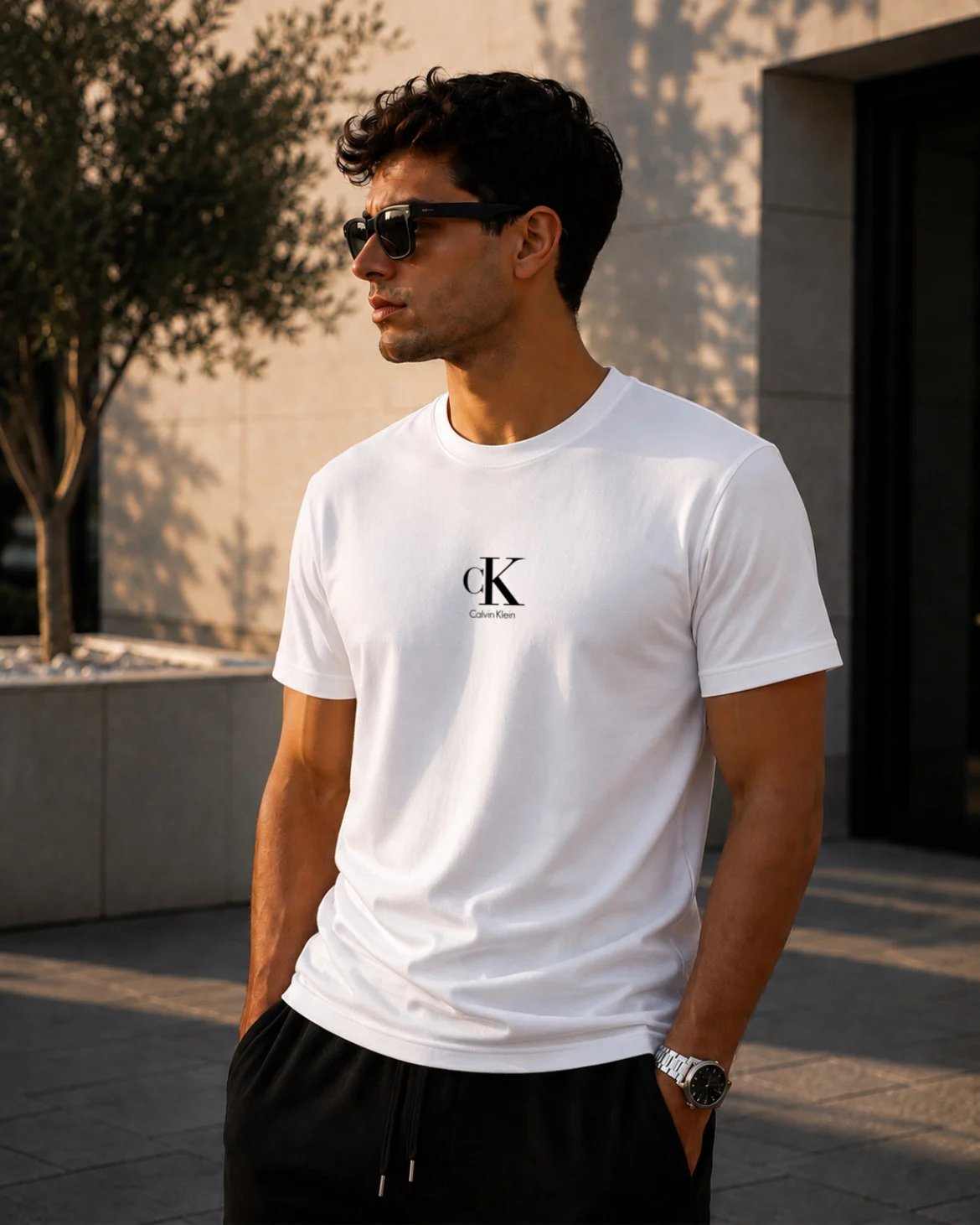 CK BEYAZ TSHİRT